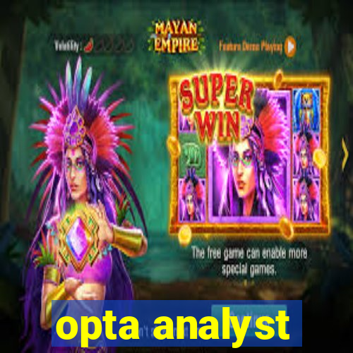 opta analyst